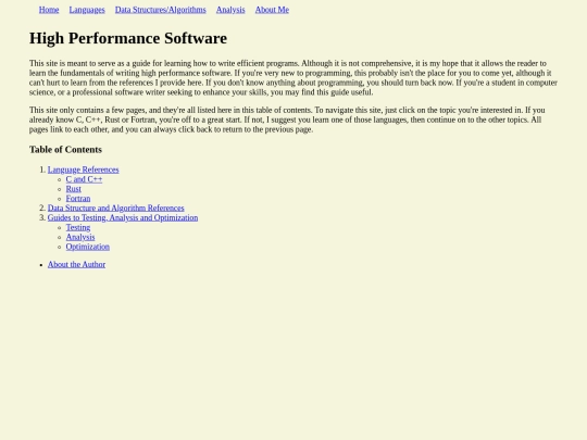 index screenshot