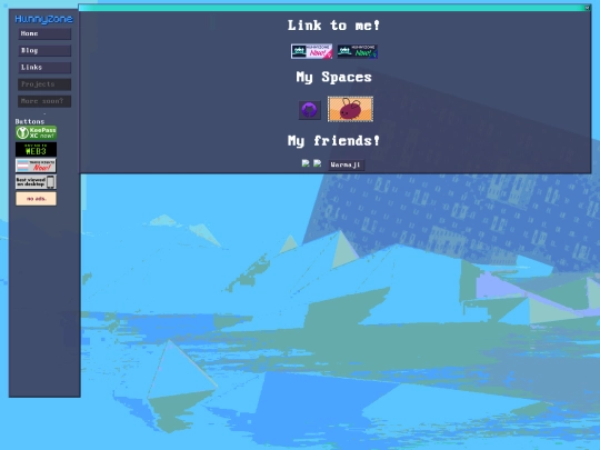 links screenshot