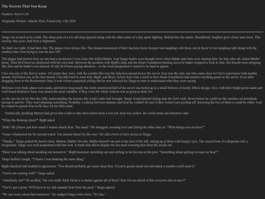 fanfic/ttsecretsthatyoukeep screenshot