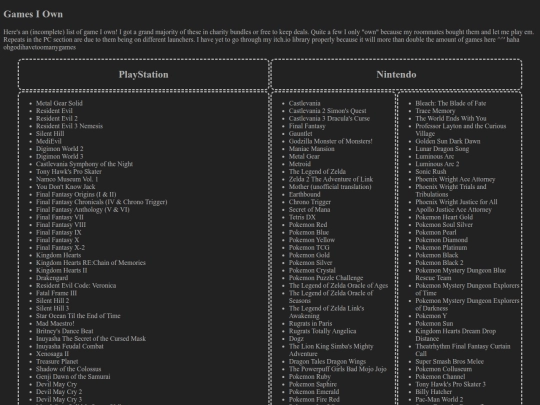 games screenshot