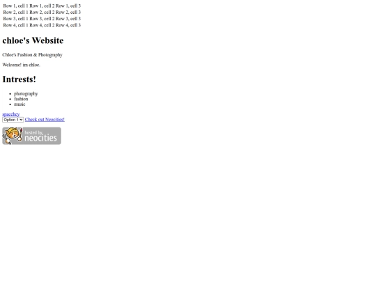 index screenshot