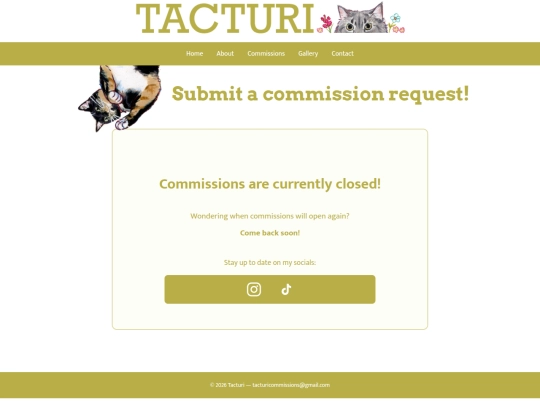 commissions screenshot