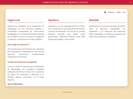 projects screenshot