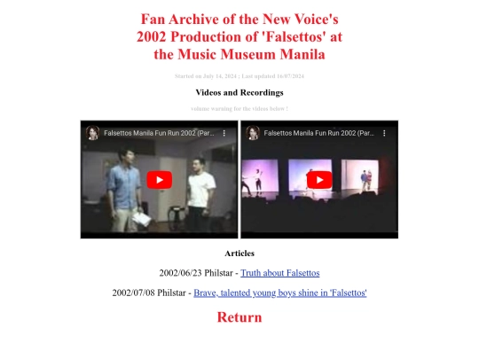 archive screenshot