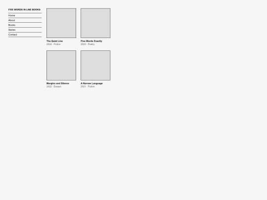 books screenshot