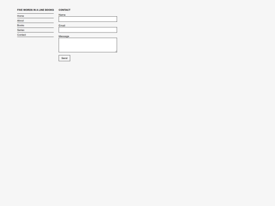 contact screenshot