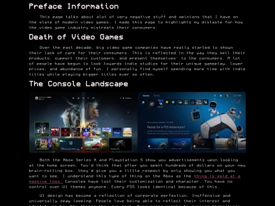 rambles/deathofvideogames/deathofvideogames screenshot