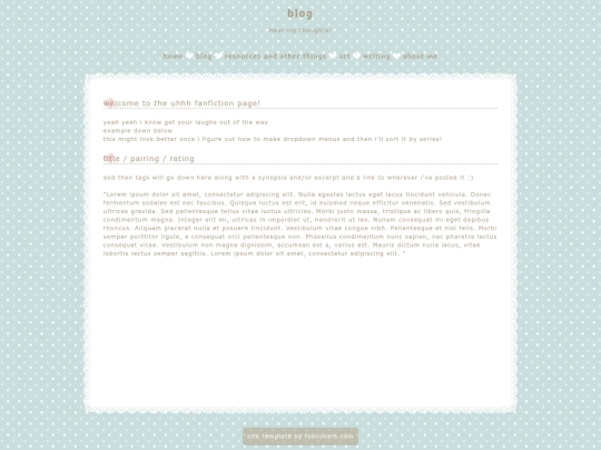 fanfiction screenshot