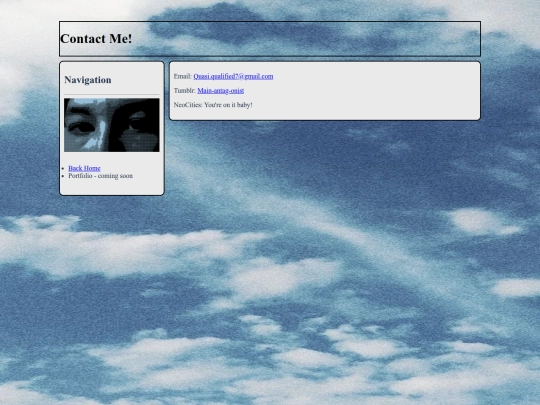 Contact screenshot