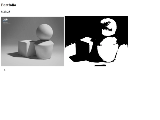Portfolio screenshot