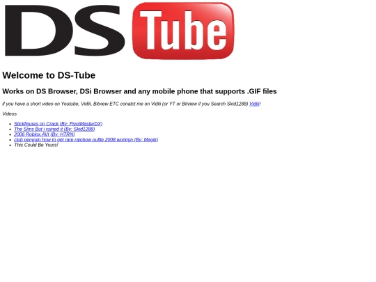 DS-Tube screenshot