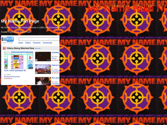 MyNameFanPage screenshot