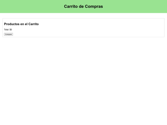 cart screenshot