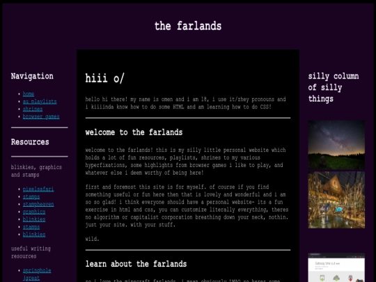 index screenshot