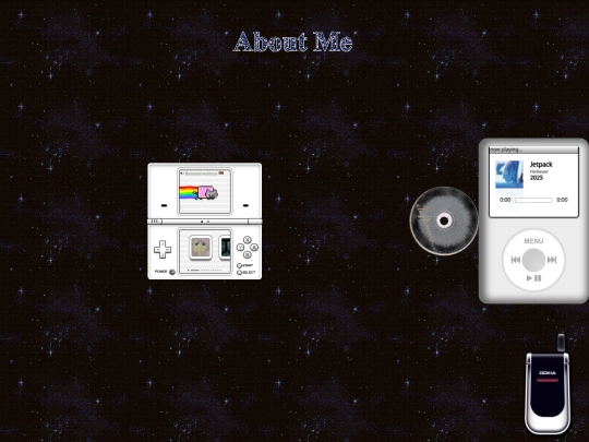 aboutme screenshot