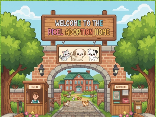 AlicesIsland/PixelAdoptionHome screenshot