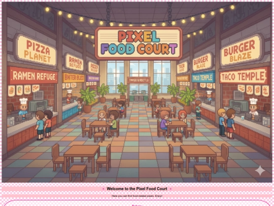 AlicesIsland/PixelFoodCourt screenshot