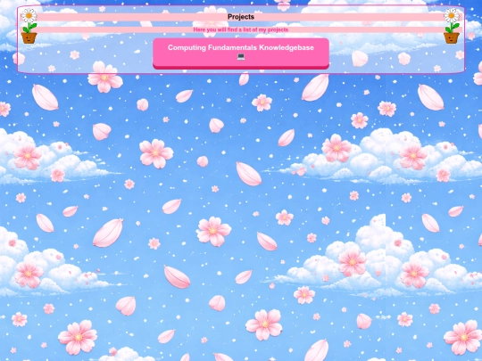 Projects screenshot