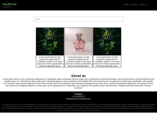 smellgood project screenshot