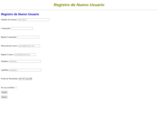 registro screenshot