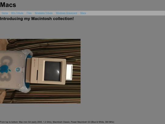 HTML/macs screenshot