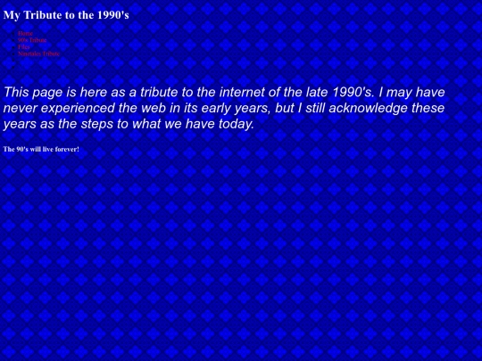HTML/nintiestrib screenshot