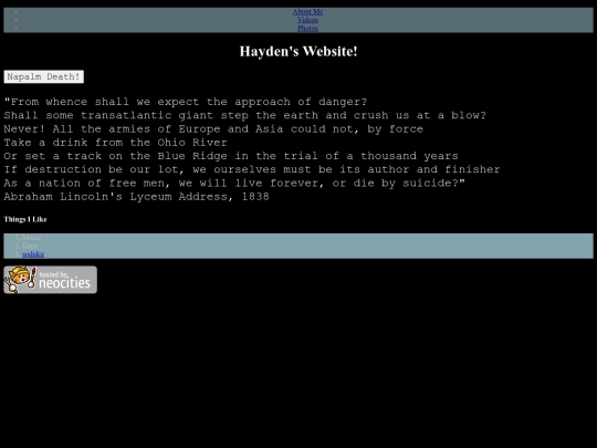 index screenshot