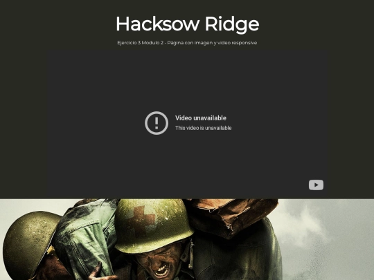 paginaconimagenyvideoresponsive screenshot