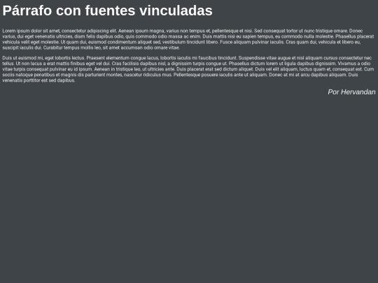 parrafoconfuentesvinculadas screenshot