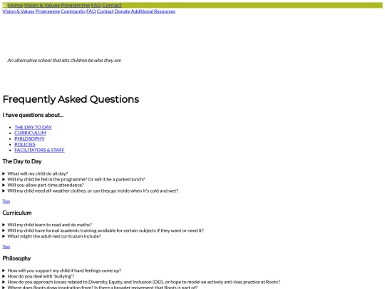roots3/faq screenshot