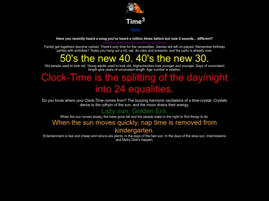 timecube screenshot