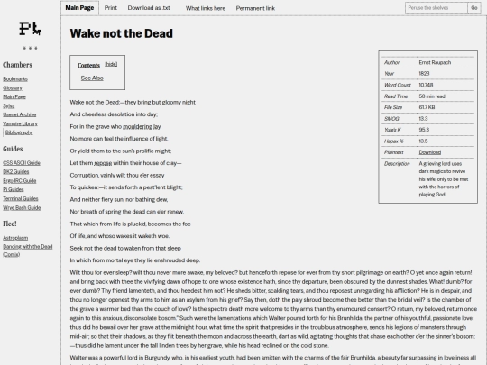 books/wake_not_the_dead screenshot