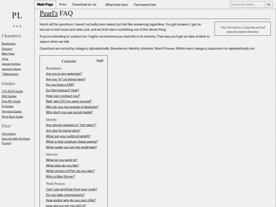 faq screenshot