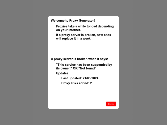 test screenshot