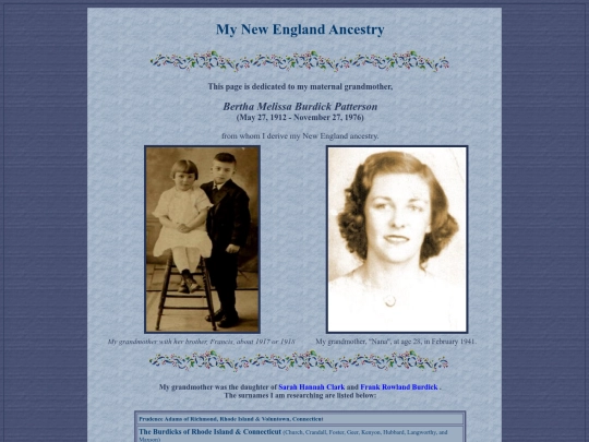 mynewenglandancestry screenshot