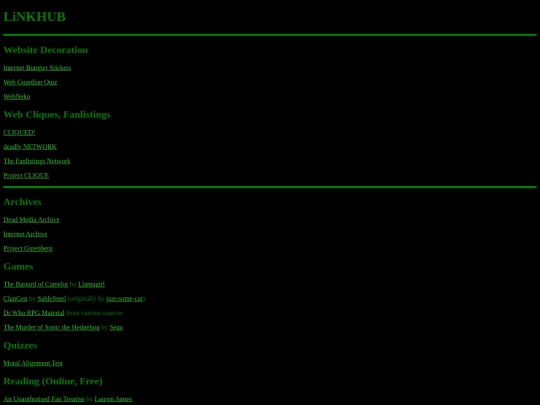 linkhub screenshot
