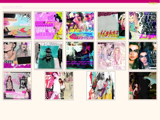designs screenshot