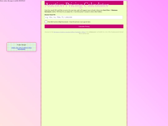neopets/auction-helper screenshot