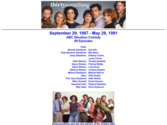 thirtysomething screenshot