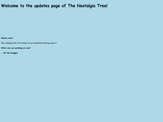 updates screenshot