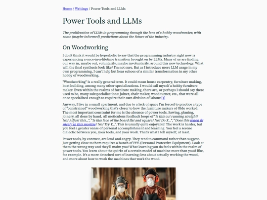 page/power-tools-and-llms screenshot