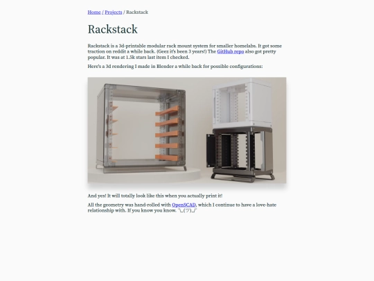 page/rackstack screenshot