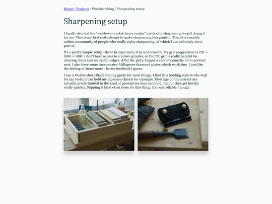 page/sharpening screenshot