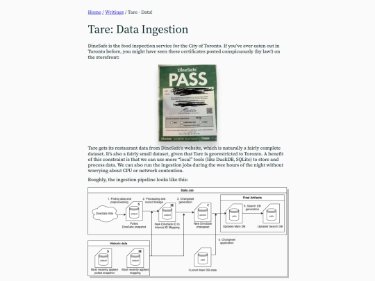 page/tare-ingest screenshot
