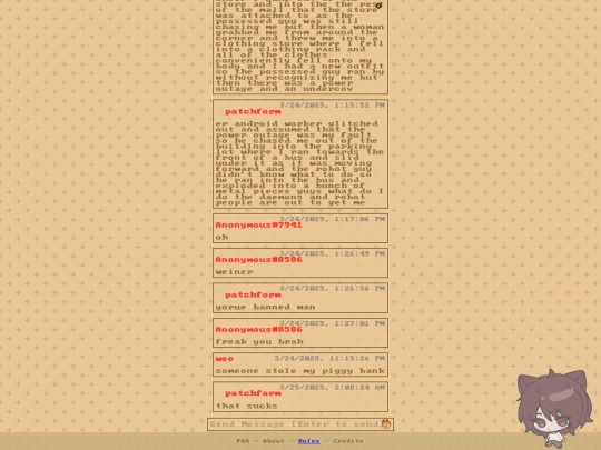 test/x screenshot