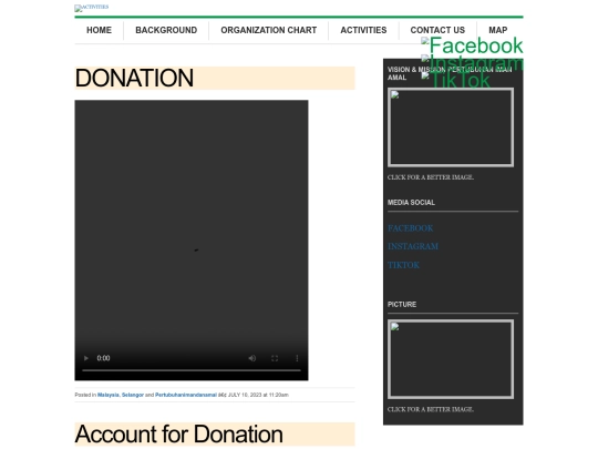 css-donation screenshot