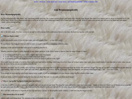 askbrummipapiteddy/teddywithsinkingfeeling screenshot