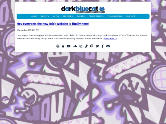 blog screenshot