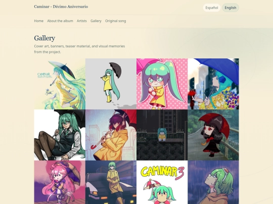 caminar10/gallery screenshot
