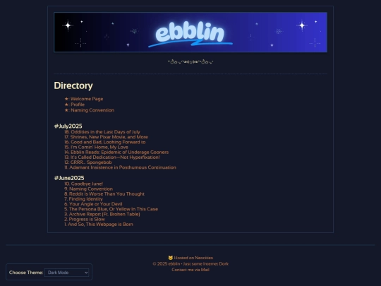 blog/directories screenshot